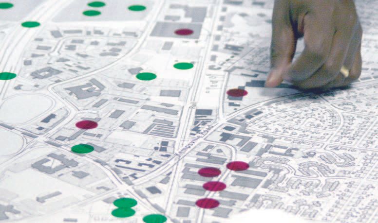 Community planning map